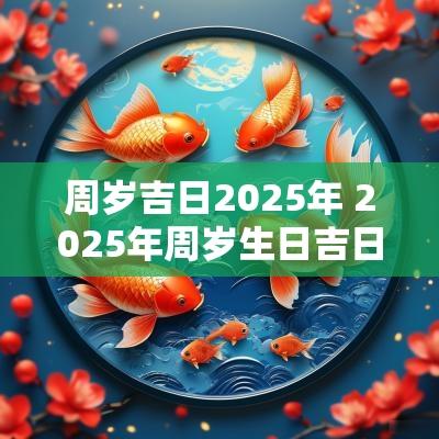 周岁吉日2025年 2025年周岁生日吉日