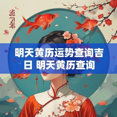 明天黄历运势查询吉日 明天黄历查询