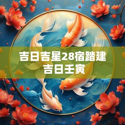 吉日吉星28宿踏建 吉日壬寅