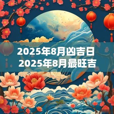 2025年8月凶吉日 2025年8月最旺吉日