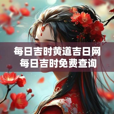 每日吉时黄道吉日网 每日吉时免费查询 每日吉时黄道吉日网 每日吉时免费查询