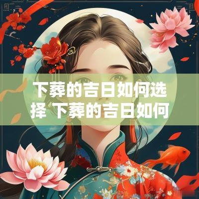 下葬的吉日如何选择 下葬的吉日如何选择好