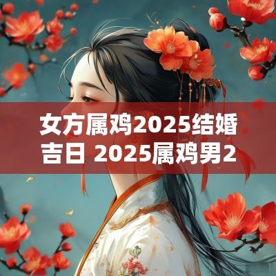 女方属鸡2025结婚吉日 2025属鸡男2月结婚吉日