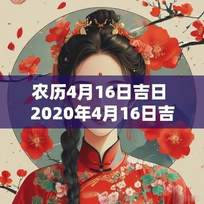 农历4月16日吉日 2025年4月16日吉日吉时