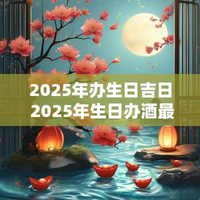 2025年办生日吉日 2025年生日办酒最佳吉日
