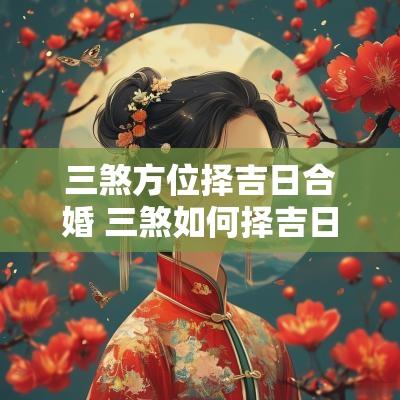 三煞方位择吉日合婚 三煞如何择吉日