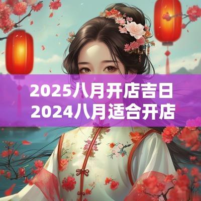 2025八月开店吉日 2025八月适合开店吉日