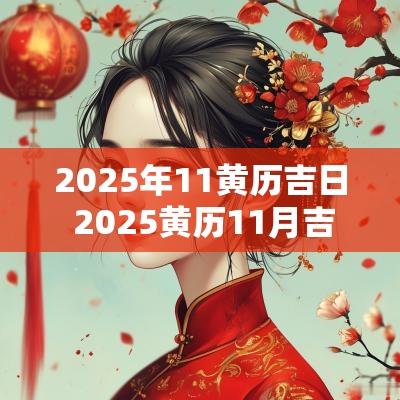 2025年11黄历吉日 2025黄历11月吉日