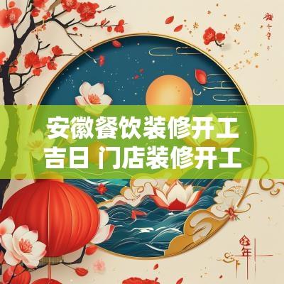 安徽餐饮装修开工吉日 门店装修开工吉日吉时