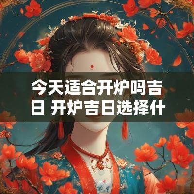 今天适合开炉吗吉日 开炉吉日选择什么时辰最好