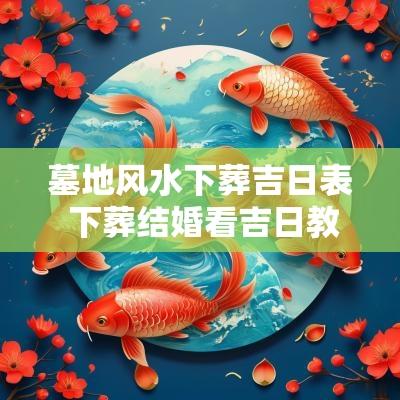 墓地风水下葬吉日表 下葬结婚看吉日教程