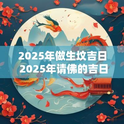 2025年做生坟吉日 2025年请佛的吉日