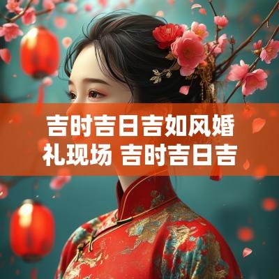 吉时吉日吉如风婚礼现场 吉时吉日吉如风原视频