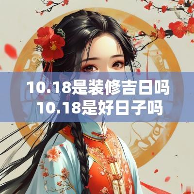 10.18是装修吉日吗 10.18是好日子吗