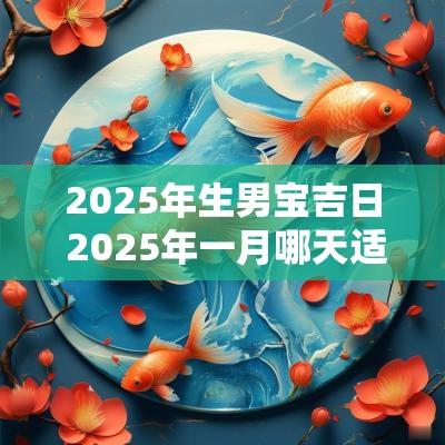 2025年生男宝吉日 2025年一月哪天适合生男宝
