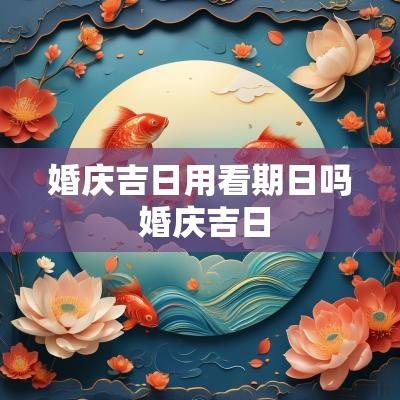 婚庆吉日用看期日吗 婚庆吉日