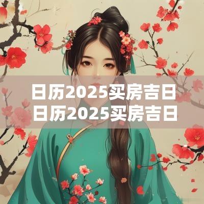 日历2025买房吉日 日历2025买房吉日查询