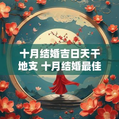 十月结婚吉日天干地支 十月结婚最佳吉日2026