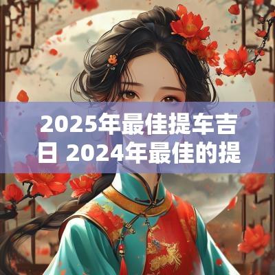 2025年最佳提车吉日 2025年最佳的提车吉日一览表