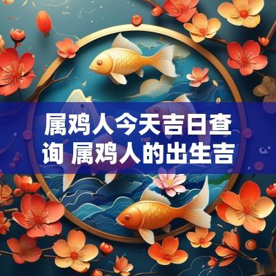 属鸡人今天吉日查询 属鸡人的出生吉日时辰查询