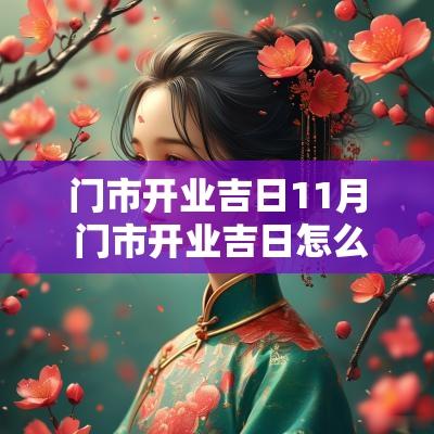 门市开业吉日11月 门市开业吉日怎么看