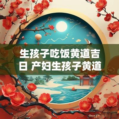 生孩子吃饭黄道吉日 产妇生孩子黄道吉日
