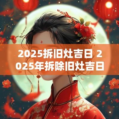 2025拆旧灶吉日 2025年拆除旧灶吉日