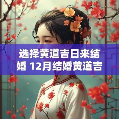 选择黄道吉日来结婚 12月结婚黄道吉日