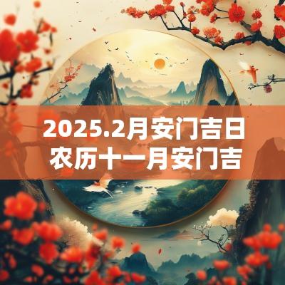 2025.2月安门吉日 农历十一月安门吉日查询