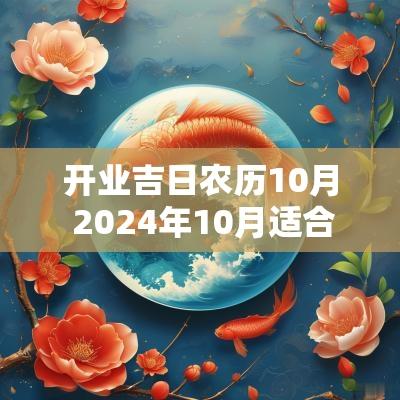 开业吉日农历10月 2026年10月适合开业吉日