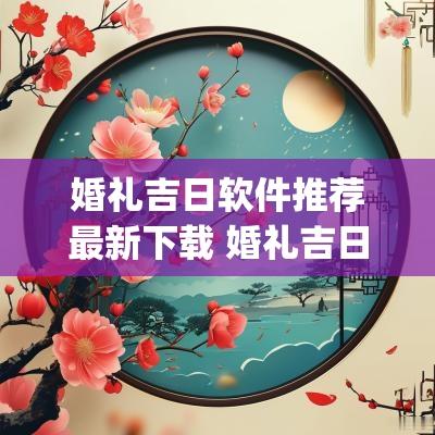 婚礼吉日软件推荐最新下载 婚礼吉日选择app