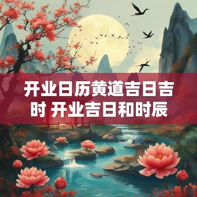 开业日历黄道吉日吉时 开业吉日和时辰对照表 开业日历黄道吉日吉时 开业吉日和时辰对照表