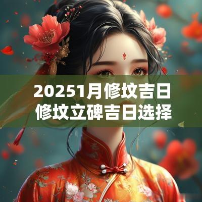 20251月修坟吉日 修坟立碑吉日选择方法