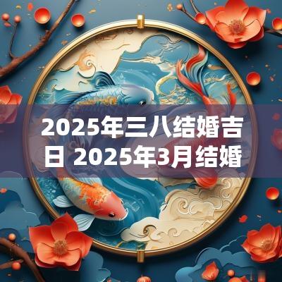 2025年三八结婚吉日 2025年3月结婚吉日31号