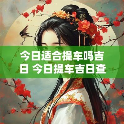 今日适合提车吗吉日 今日提车吉日查询