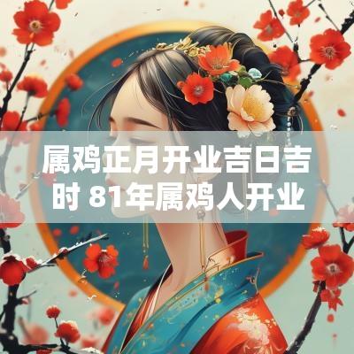 属鸡正月开业吉日吉时 81年属鸡人开业吉日