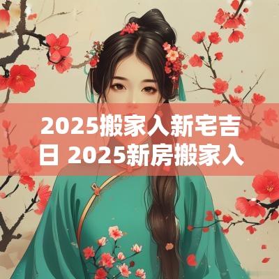 2025搬家入新宅吉日 2025新房搬家入宅吉日