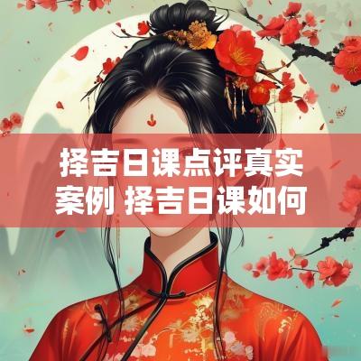 择吉日课点评真实案例 择吉日课如何精确到分钟