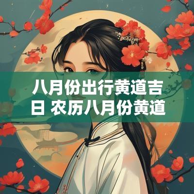 八月份出行黄道吉日 农历八月份黄道吉日