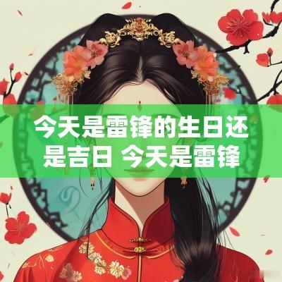 今天是雷锋的生日还是吉日 今天是雷锋的纪念日