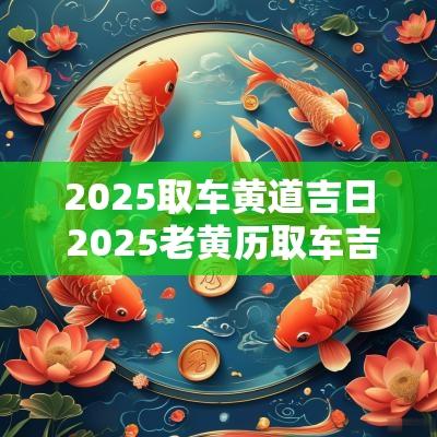 2025取车黄道吉日 2025老黄历取车吉日