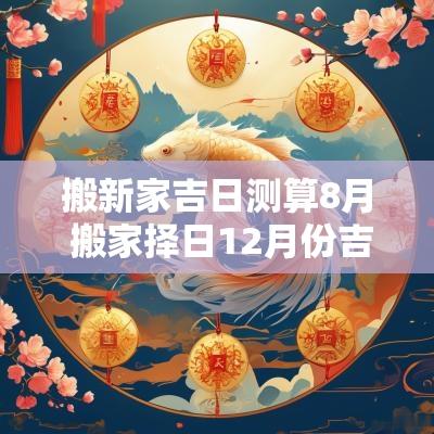 搬新家吉日测算8月 搬家择日12月份吉日查询