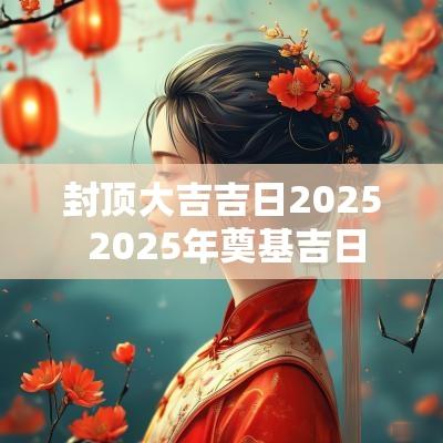 封顶大吉吉日2025 2025年奠基吉日