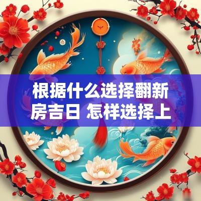 根据什么选择翻新房吉日 怎样选择上房换瓦吉日