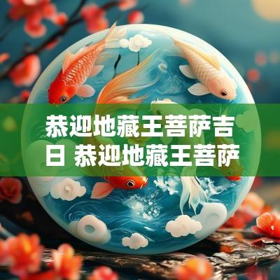 恭迎地藏王菩萨吉日 恭迎地藏王菩萨诞
