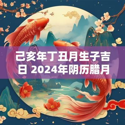 己亥年丁丑月生子吉日 2025年阴历腊月生子吉日