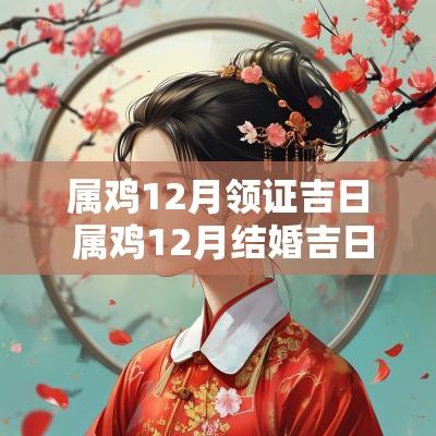 属鸡12月领证吉日 属鸡12月结婚吉日