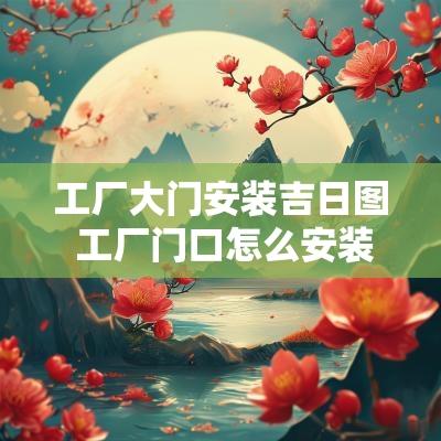 工厂大门安装吉日图 工厂门口怎么安装大门