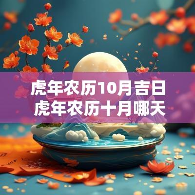 蛇年农历10月吉日 蛇年农历十月哪天是吉日