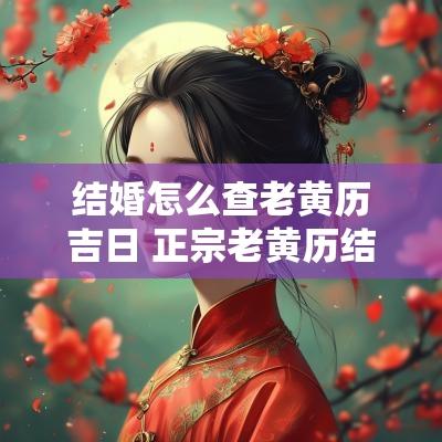 结婚怎么查老黄历吉日 正宗老黄历结婚择吉日查询